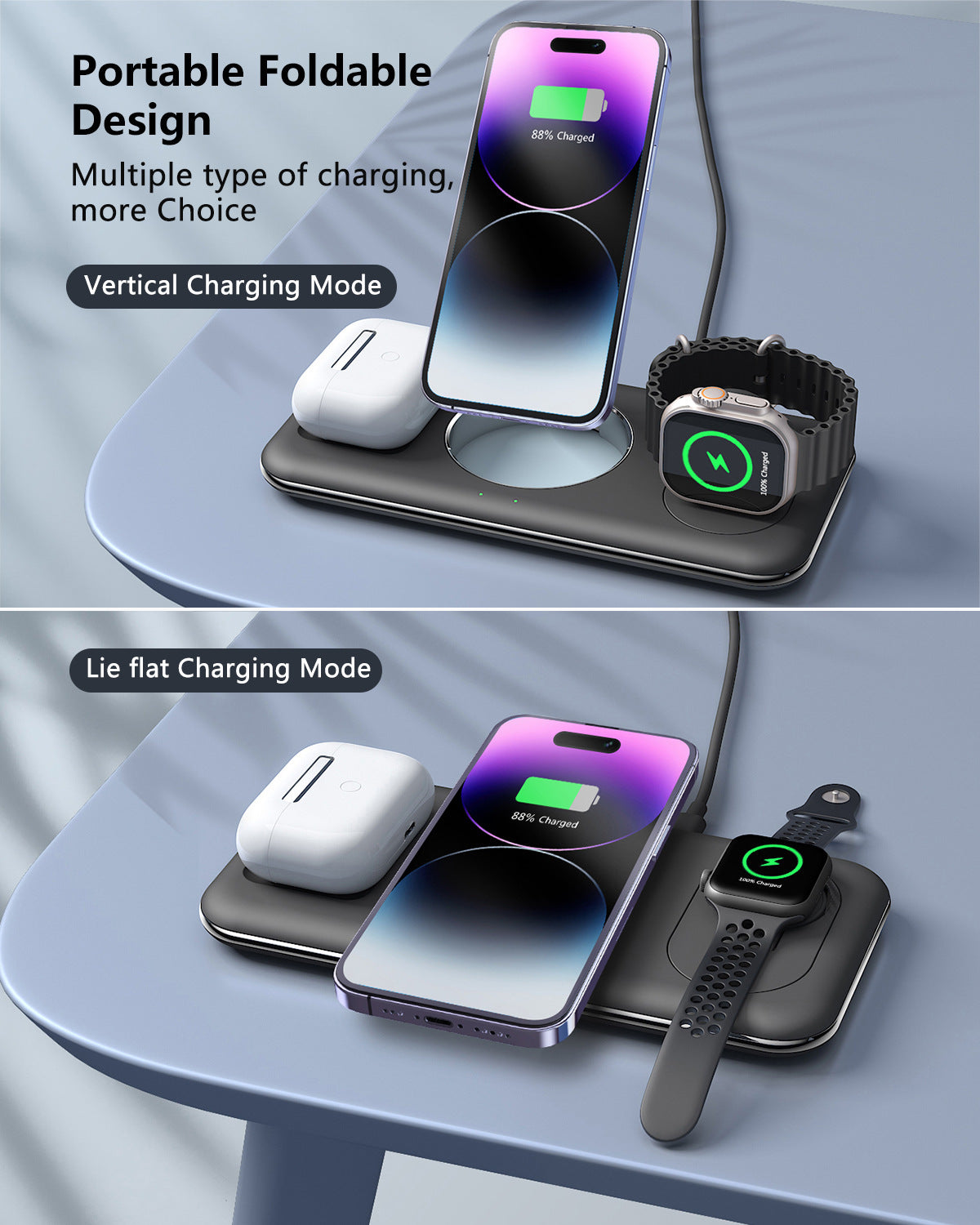 Folding Magnetic Wireless Charger