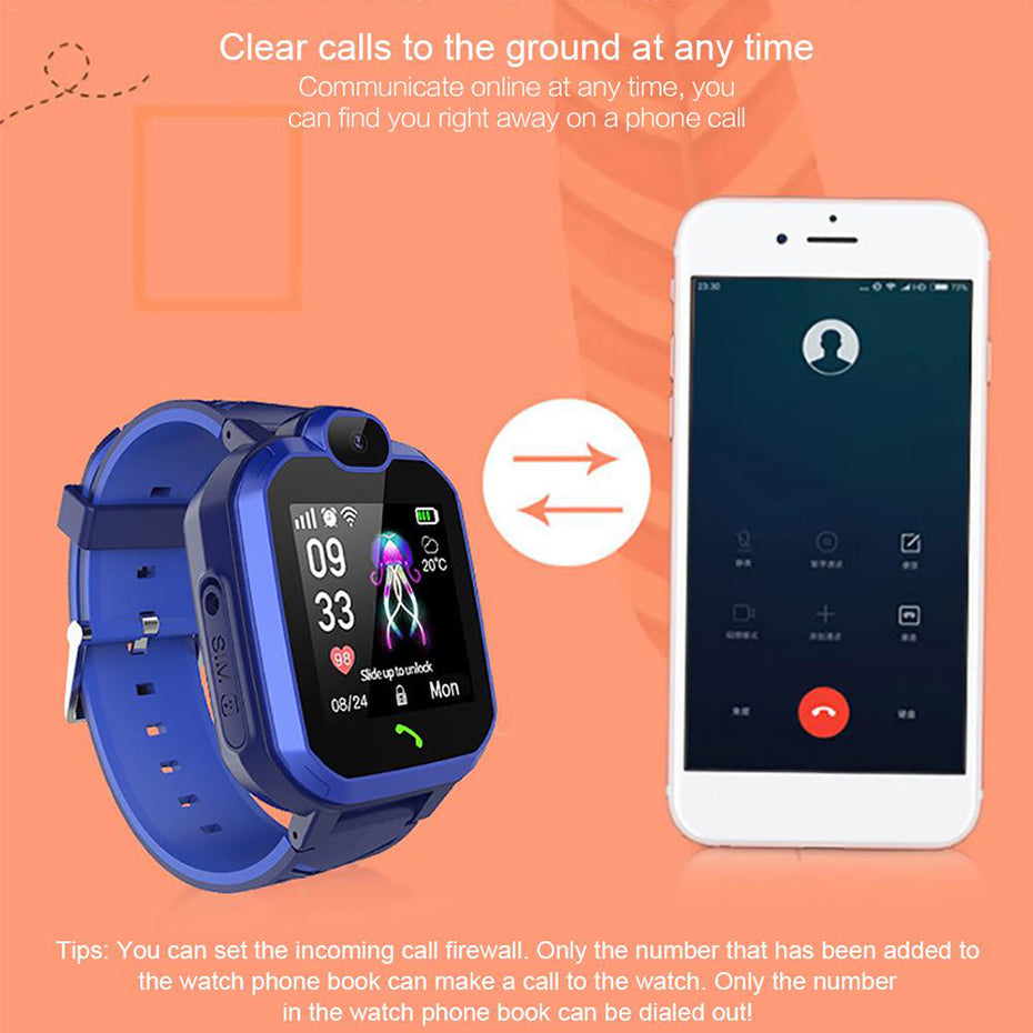 Smart watch touch screen