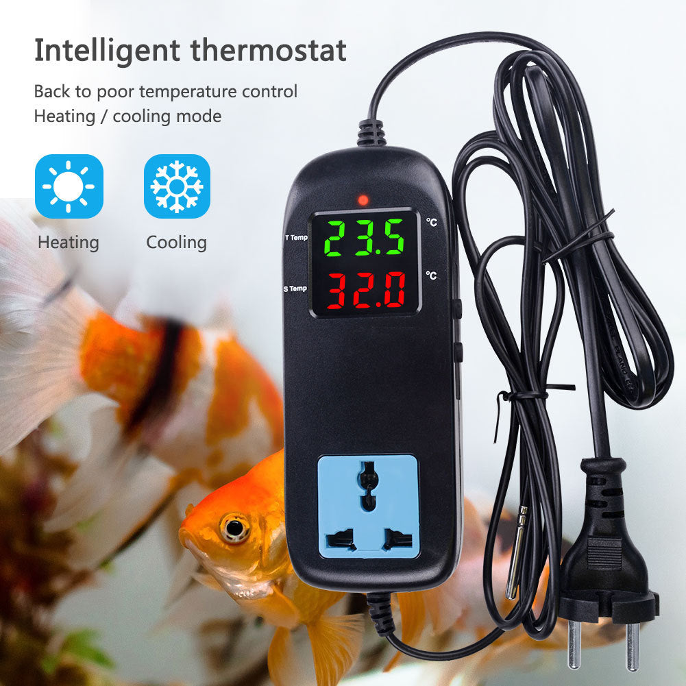 With plug-in electronic thermostat