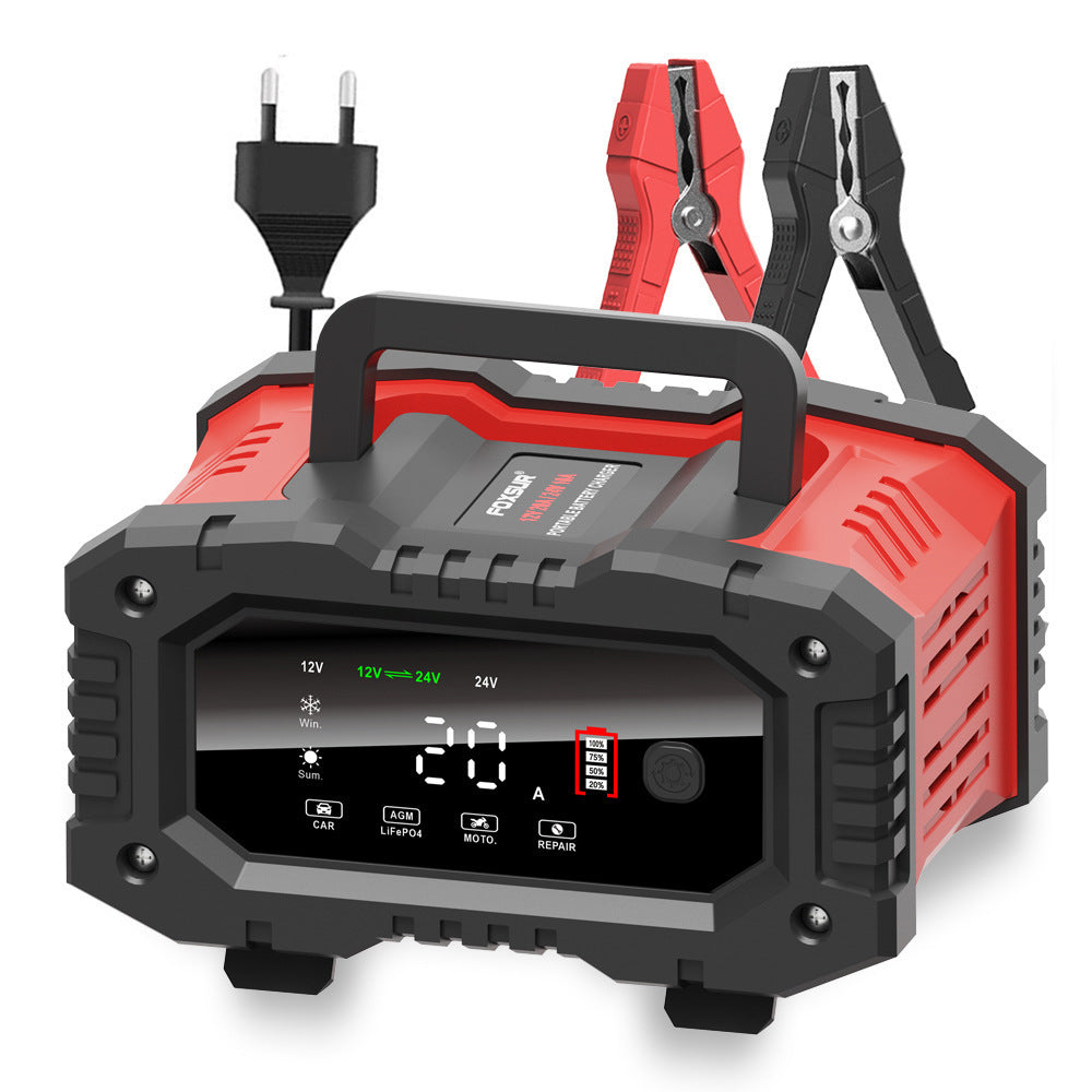 Portable Motorcycle Battery Charger